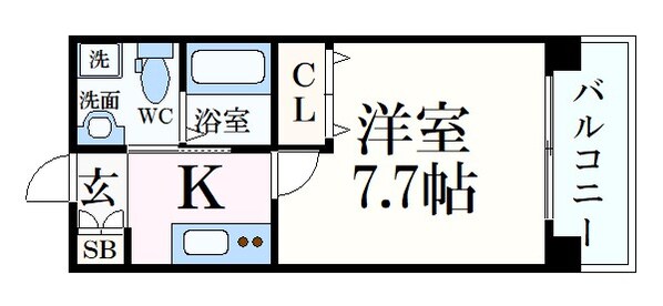 Grandi Rokko Park（グランディ六甲パーク）の物件間取画像